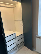 IKEA PAX Vaatekaappi & A.S. Helsingön Ovet