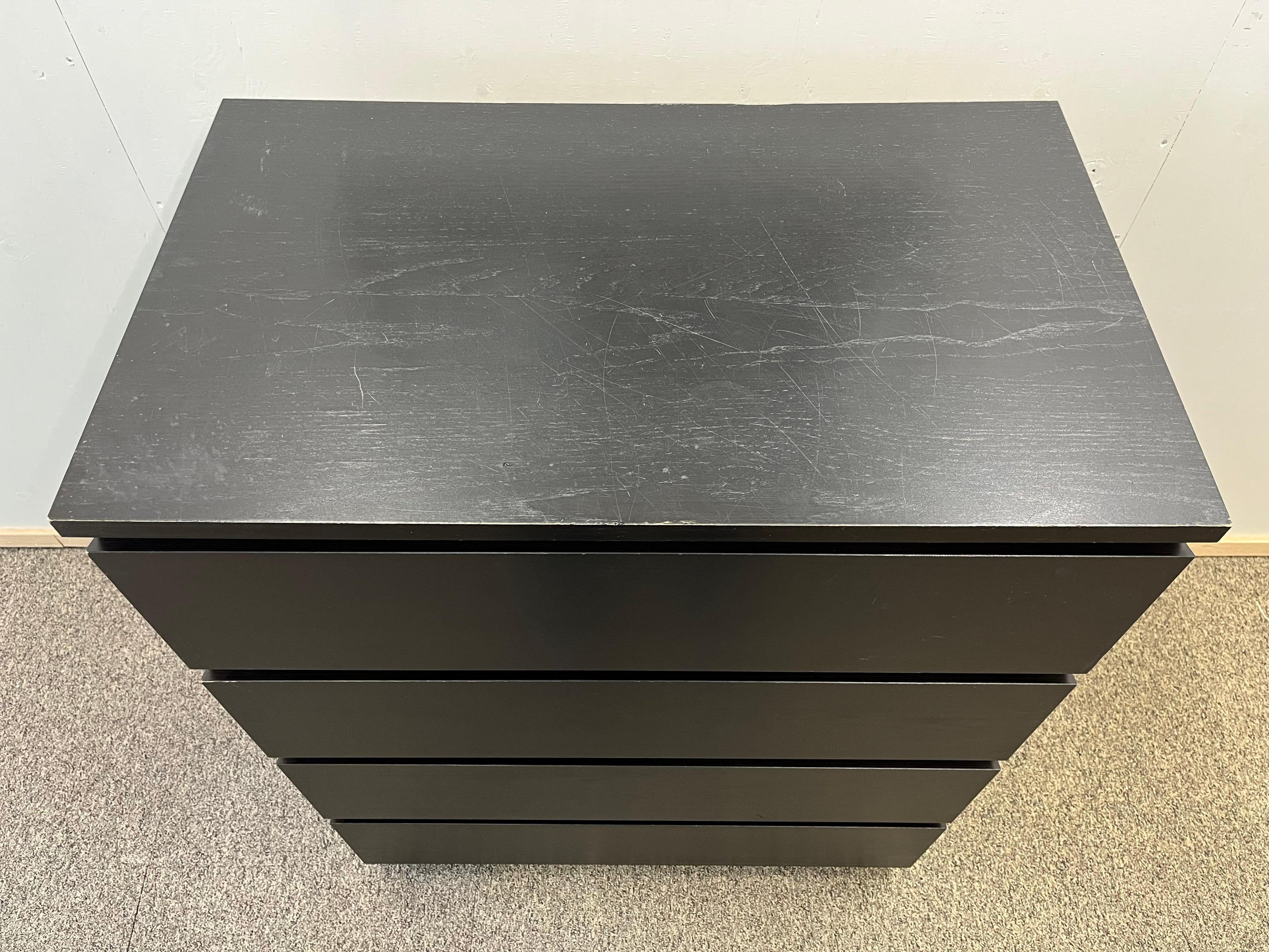 IKEA MALM Lipasto, 4 laatikkoa