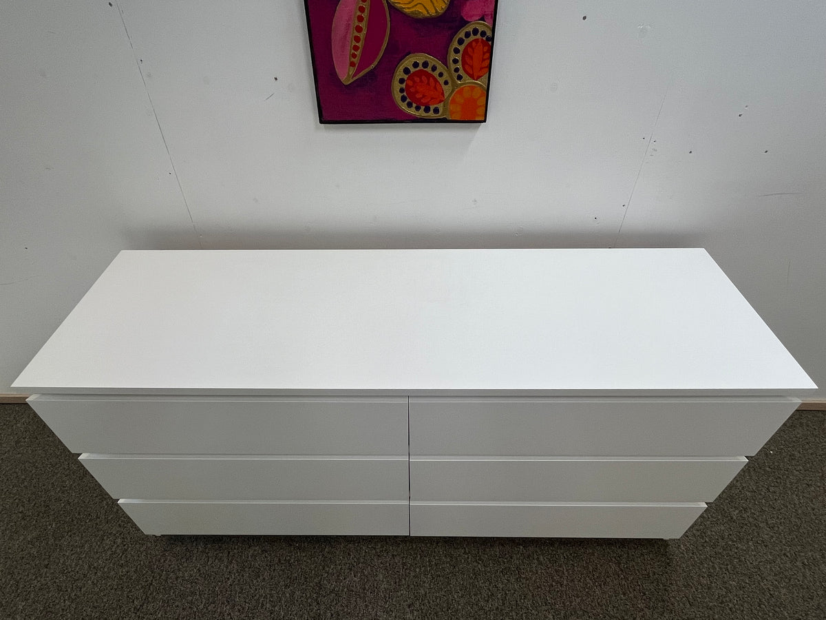 IKEA MALM Lipasto, 6 laatikkoa