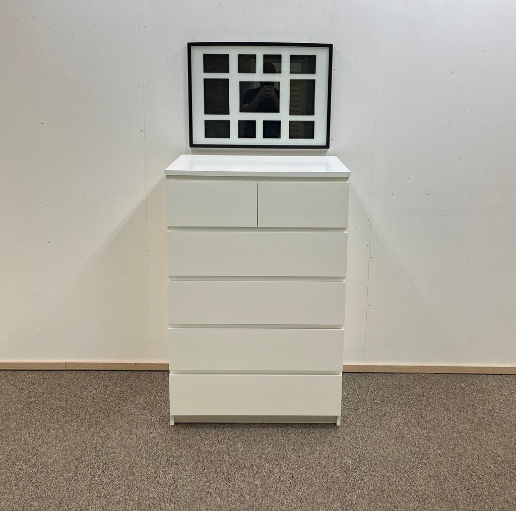 IKEA MALM Lipasto, 6 laatikkoa