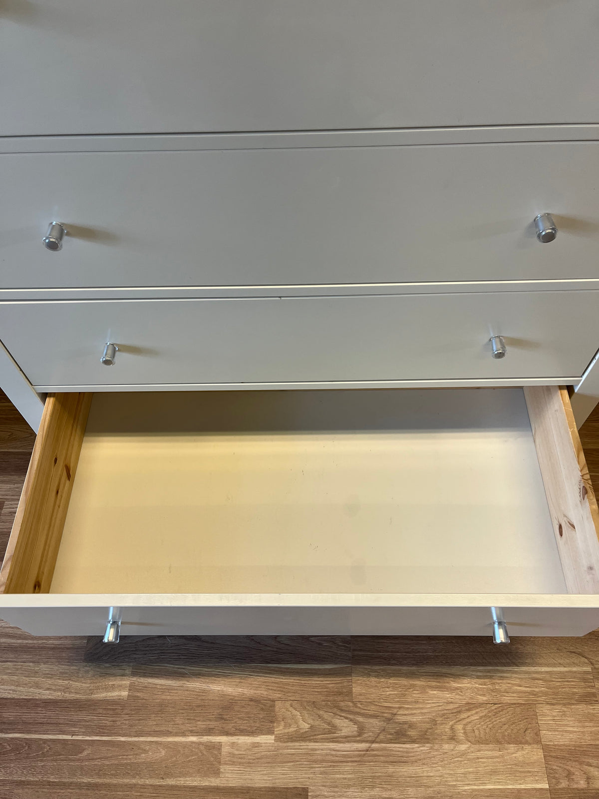 IKEA HEMNES Lipasto, 6 laatikkoa, valkoinen