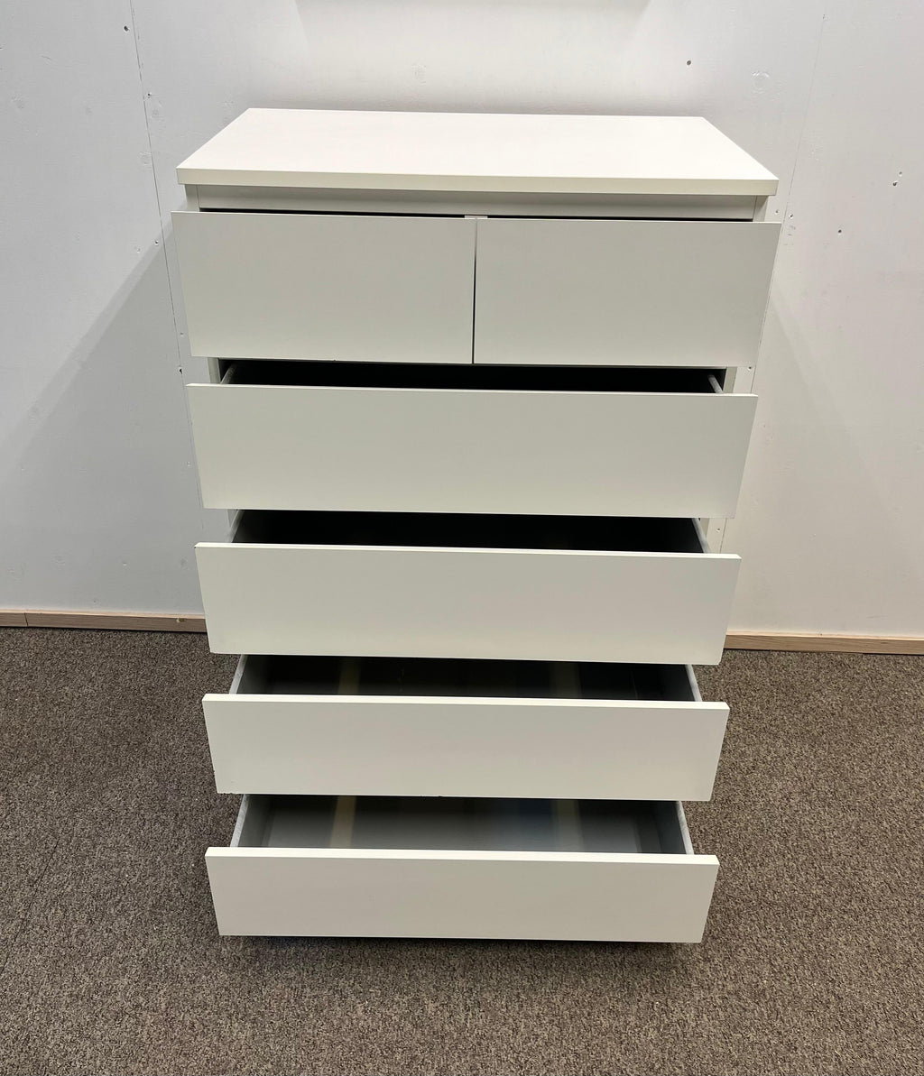 IKEA MALM Lipasto, 6 laatikkoa