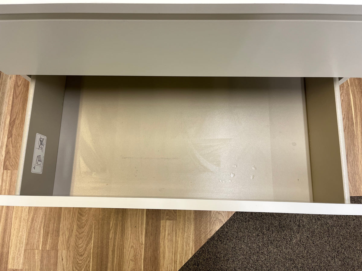 IKEA MALM Lipasto, 3 laatikkoa, valkoinen