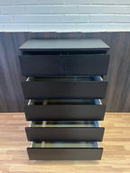 IKEA MALM Lipasto, 6 laatikkoa