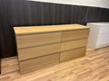 IKEA MALM Lipasto, 6 laatikkoa