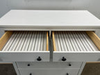 IKEA HEMNES Lipasto, 6 laatikkoa, valkoiseksi petsattu