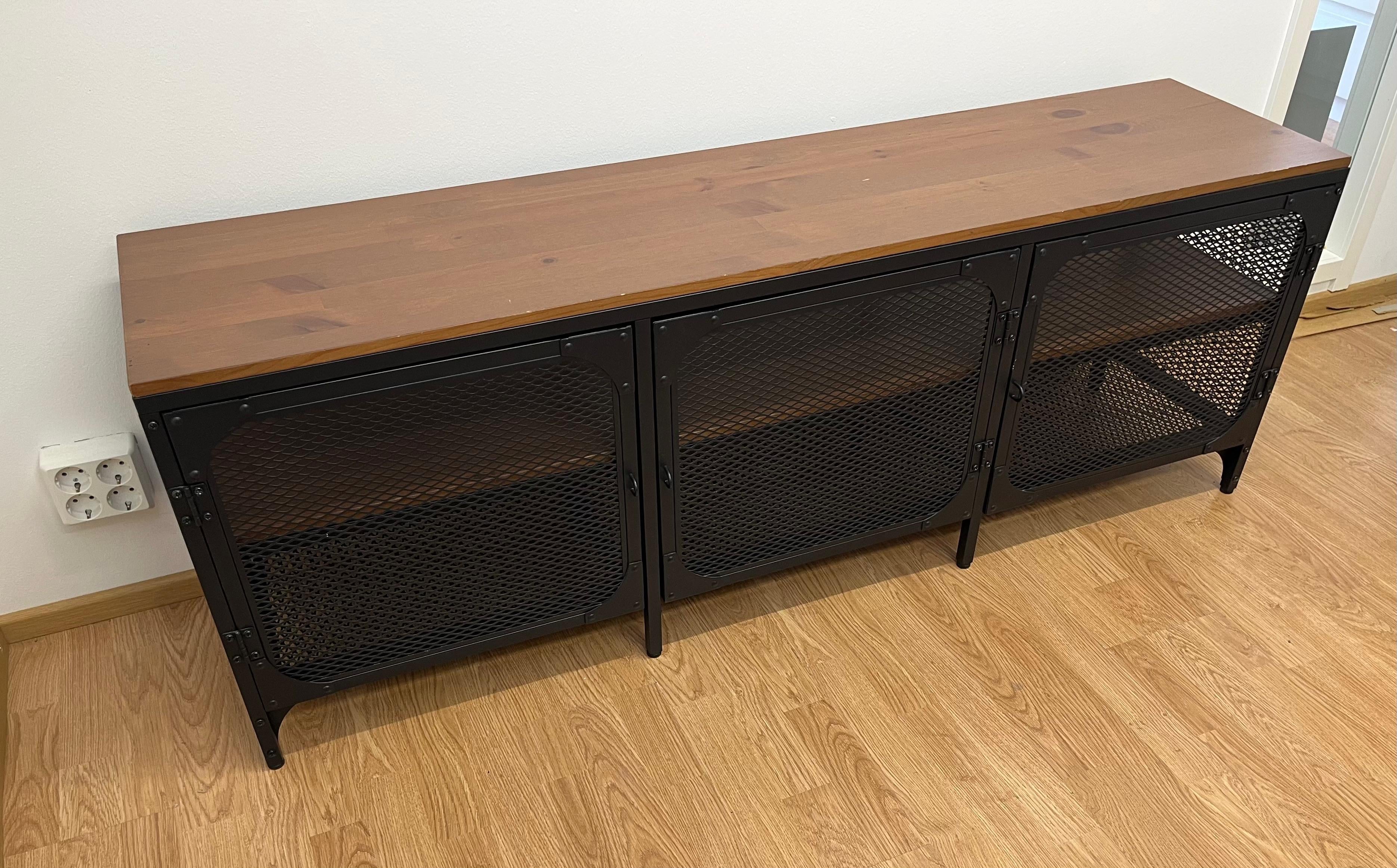 IKEA FJÄLLBO Tv-taso, musta