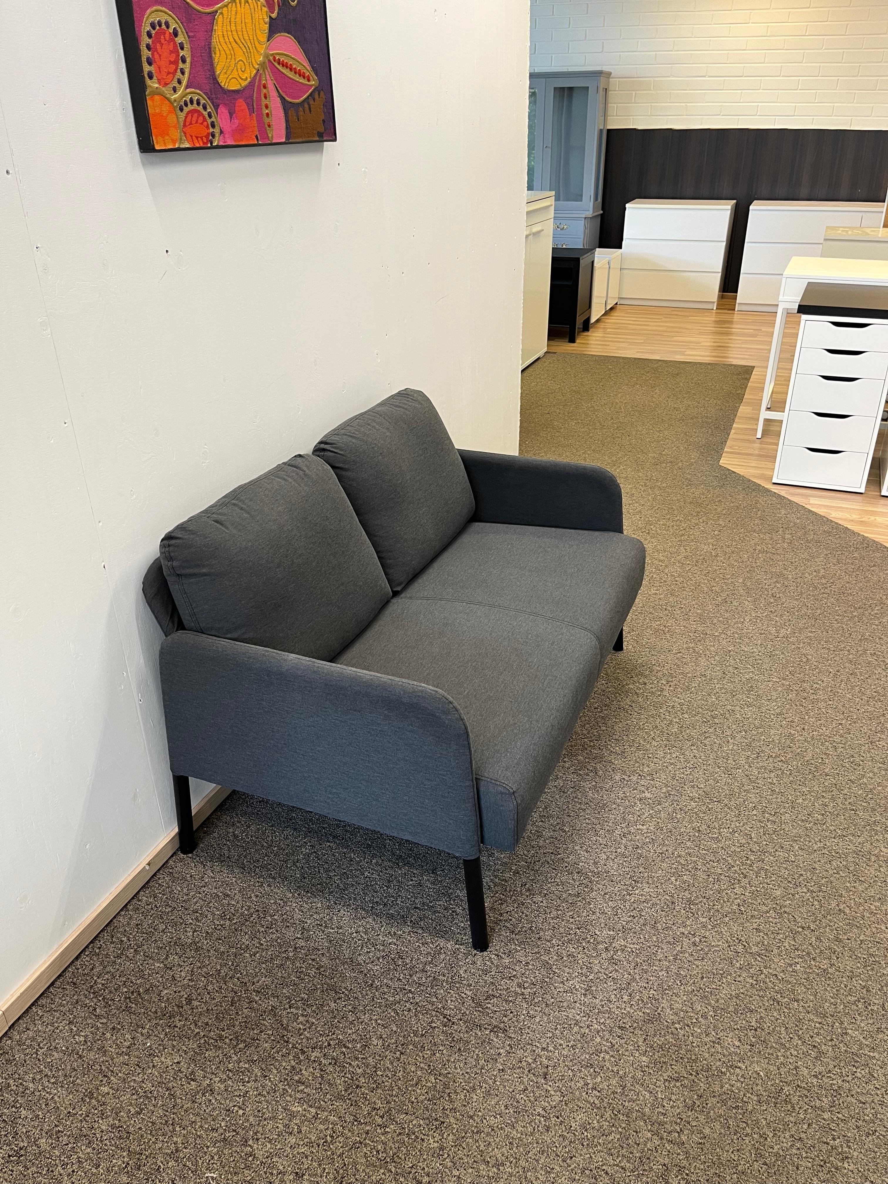 IKEA GLOSTAD 2:n istuttava sohva, Knisa tummanharmaa