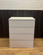 IKEA MALM Lipasto, 4 laatikkoa
