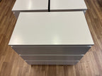 IKEA MALM Lipasto, 3 laatikkoa, valkoinen