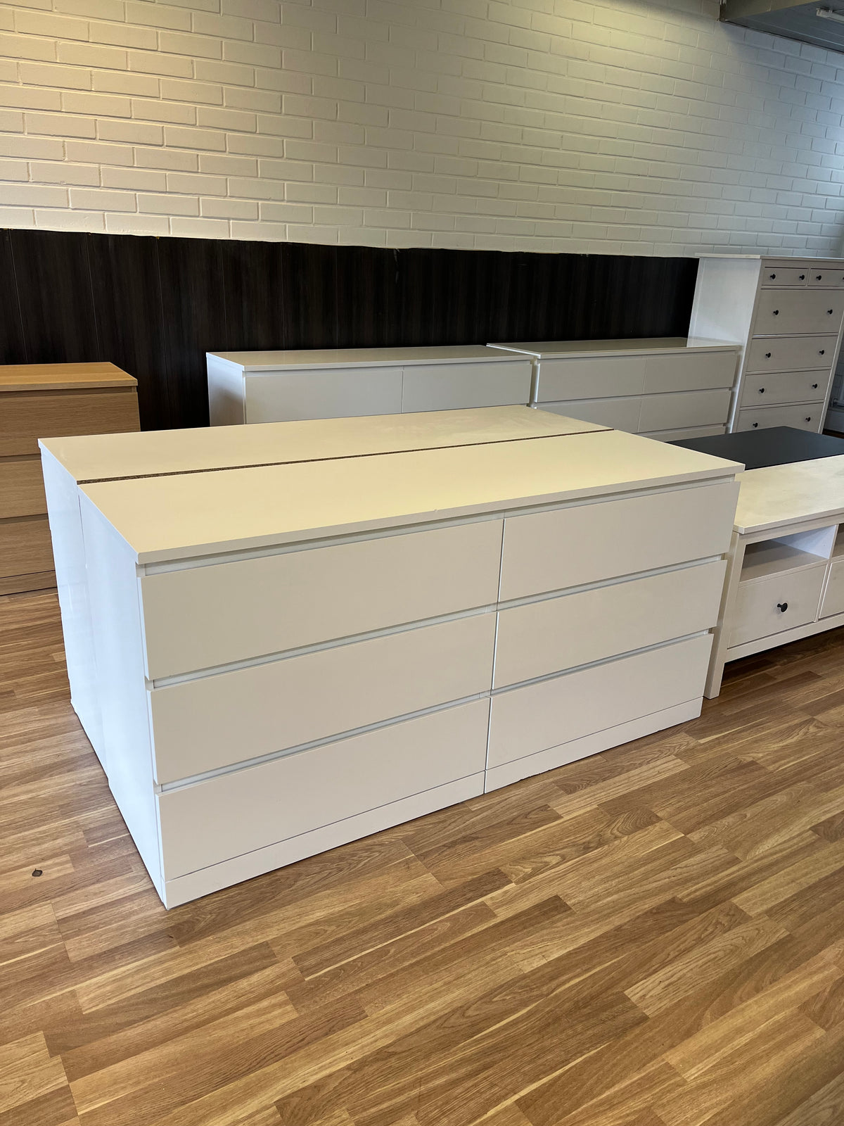 IKEA MALM Lipasto, 6 laatikkoa