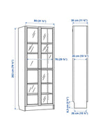 IKEA BILLY / OXBERG Kirjahylly