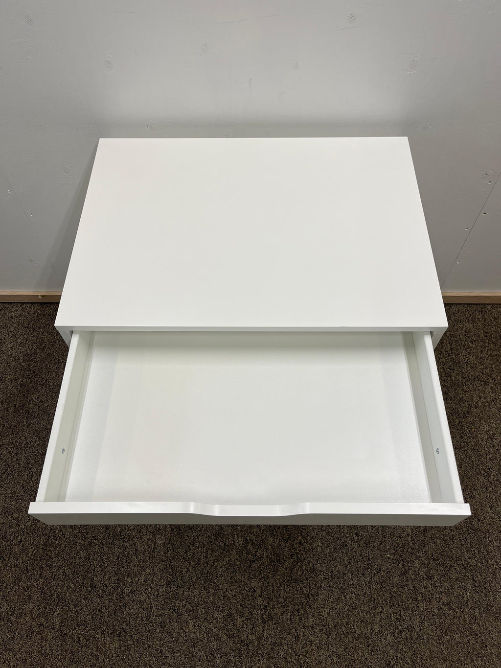 IKEA ALEX Laatikosto + pyörät, valkoinen