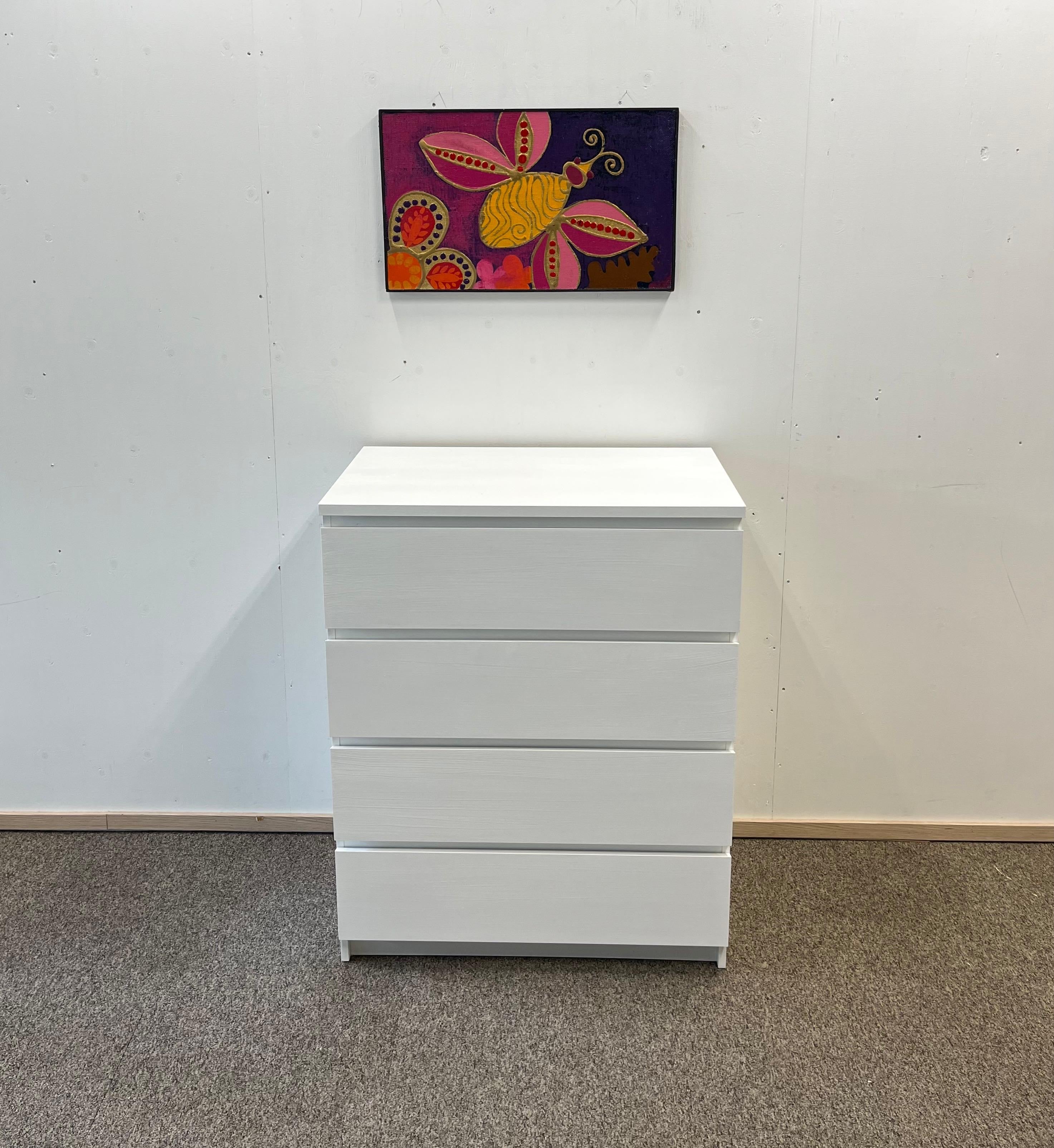 IKEA MALM Lipasto, 4 laatikkoa