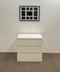 IKEA MALM Lipasto, 3 laatikkoa, valkoinen