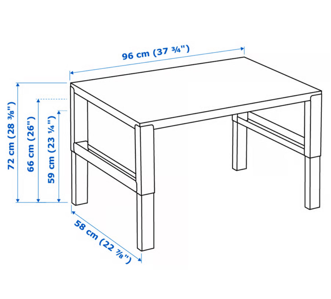 IKEA PÅHL/ÖRFJÄLL Desk and chair