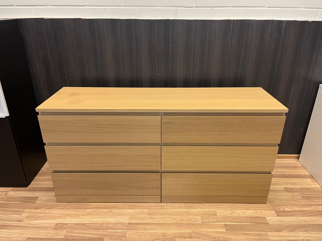 IKEA MALM Lipasto, 6 laatikkoa