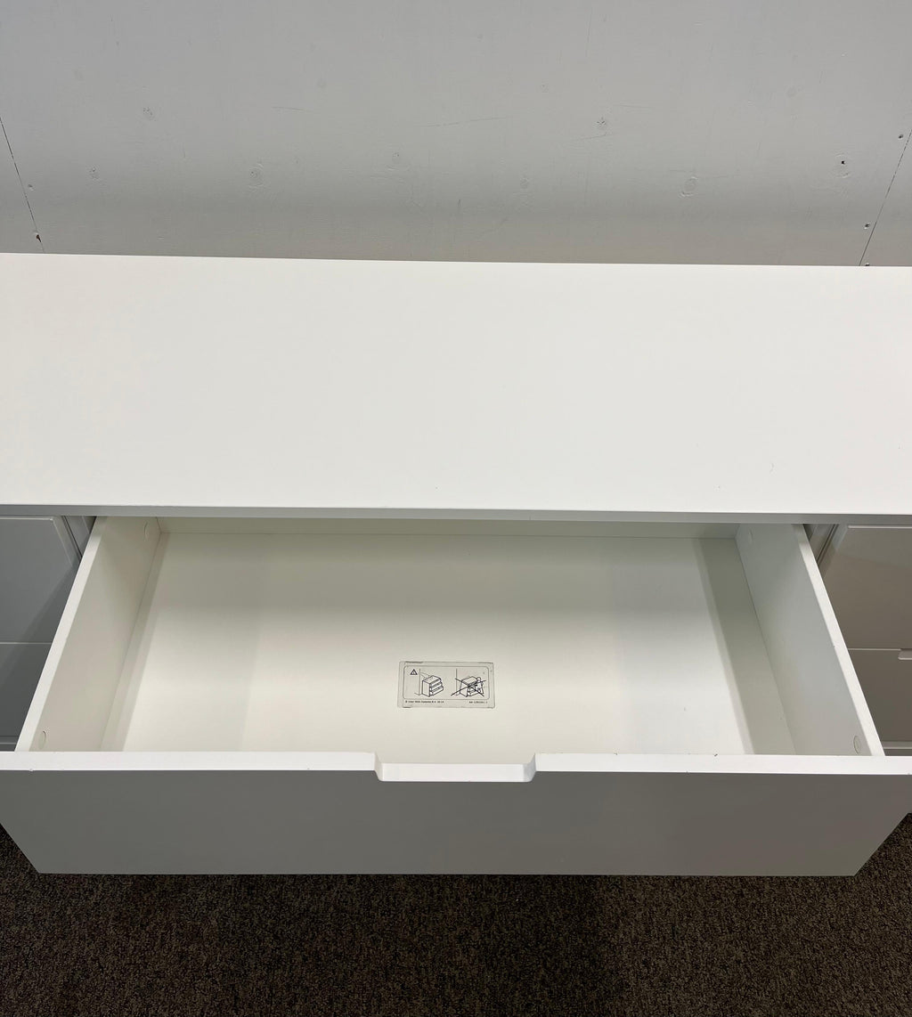 IKEA NORDLI Lipasto 9 laatikkoa, valkoinen