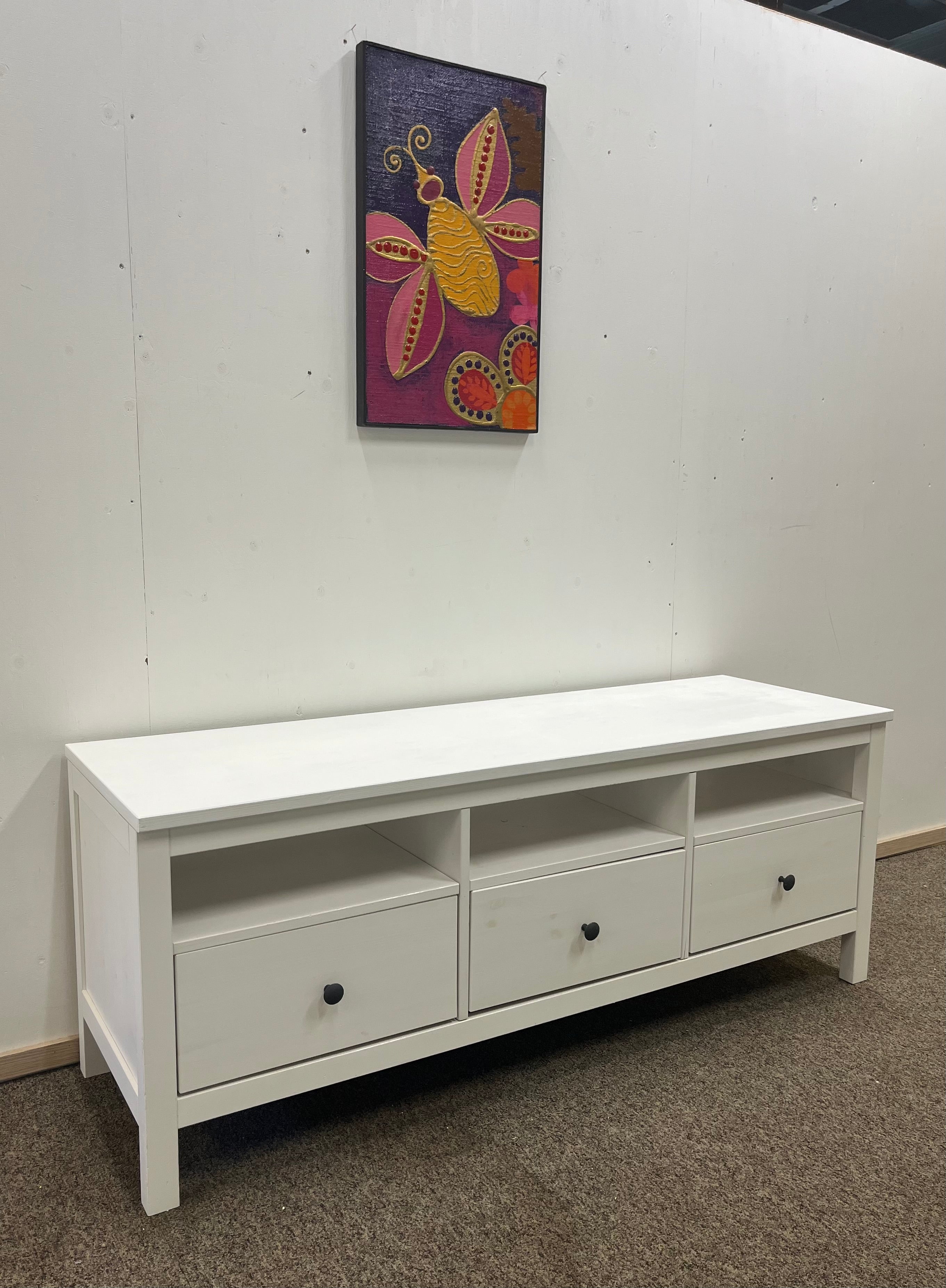 IKEA HEMNES TV-taso, valkoinen