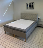 IKEA SKÅRER Parisänky & Patja, JOTEX Sängynpääty, 160x200 cm