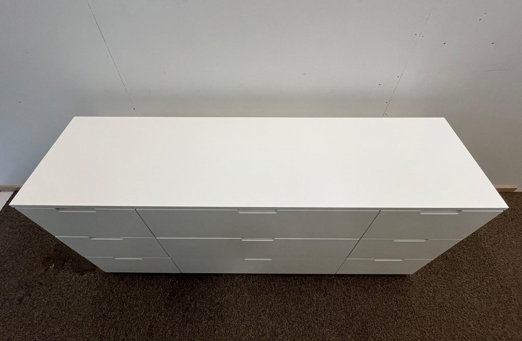IKEA NORDLI Lipasto 9 laatikkoa, valkoinen