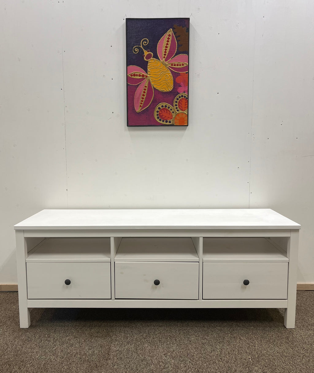 IKEA HEMNES TV-taso, valkoinen