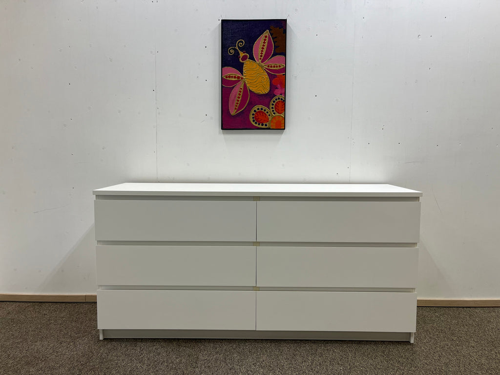 IKEA MALM Lipasto, 6 laatikkoa