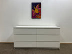 IKEA MALM Lipasto, 6 laatikkoa