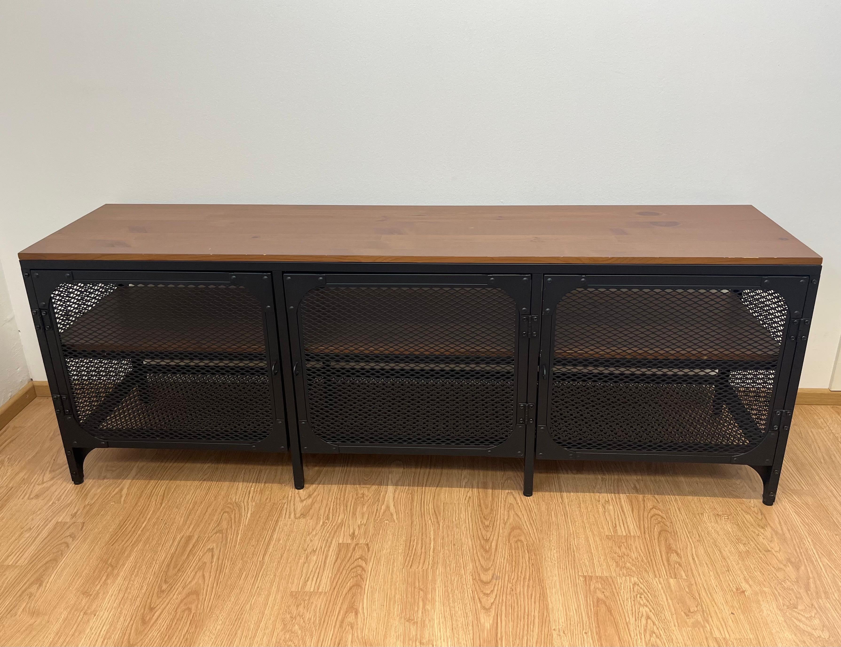 IKEA FJÄLLBO Tv-taso, musta