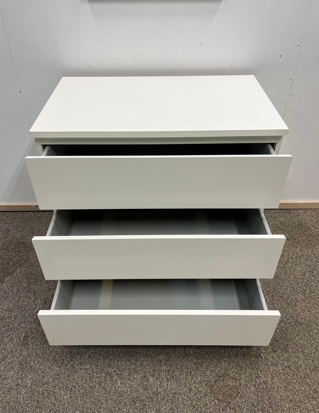 IKEA MALM Lipasto, 3 laatikkoa