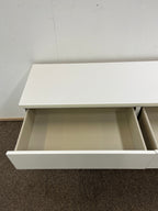 IKEA MALM Lipasto Lasilevyllä, 6 laatikkoa