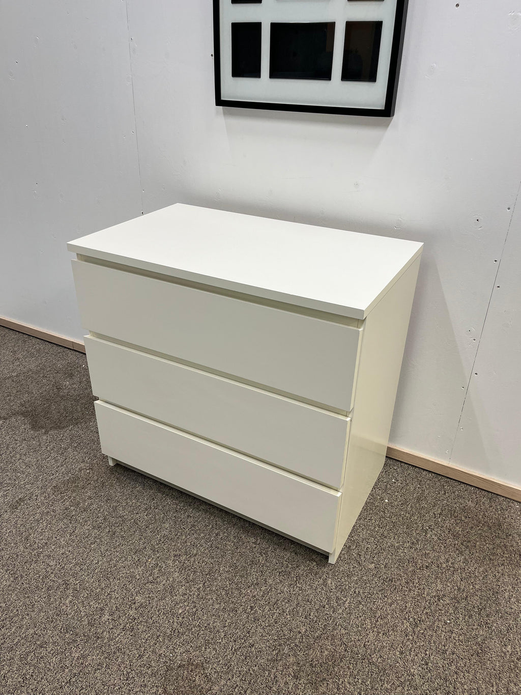IKEA MALM Lipasto, 3 laatikkoa