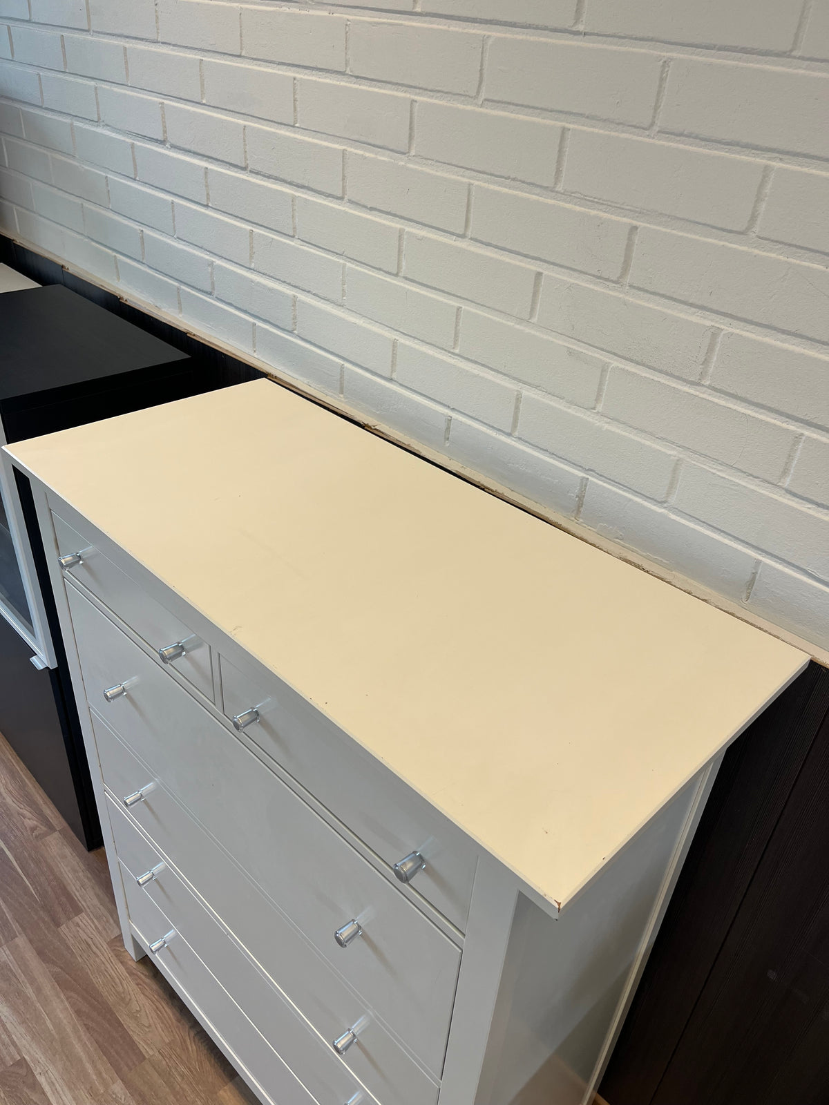 IKEA HEMNES Lipasto, 6 laatikkoa, valkoinen