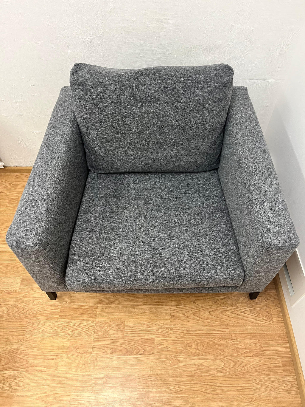 IKEA KOARP Nojatuoli, tummanharmaa