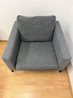 IKEA KOARP Nojatuoli, tummanharmaa