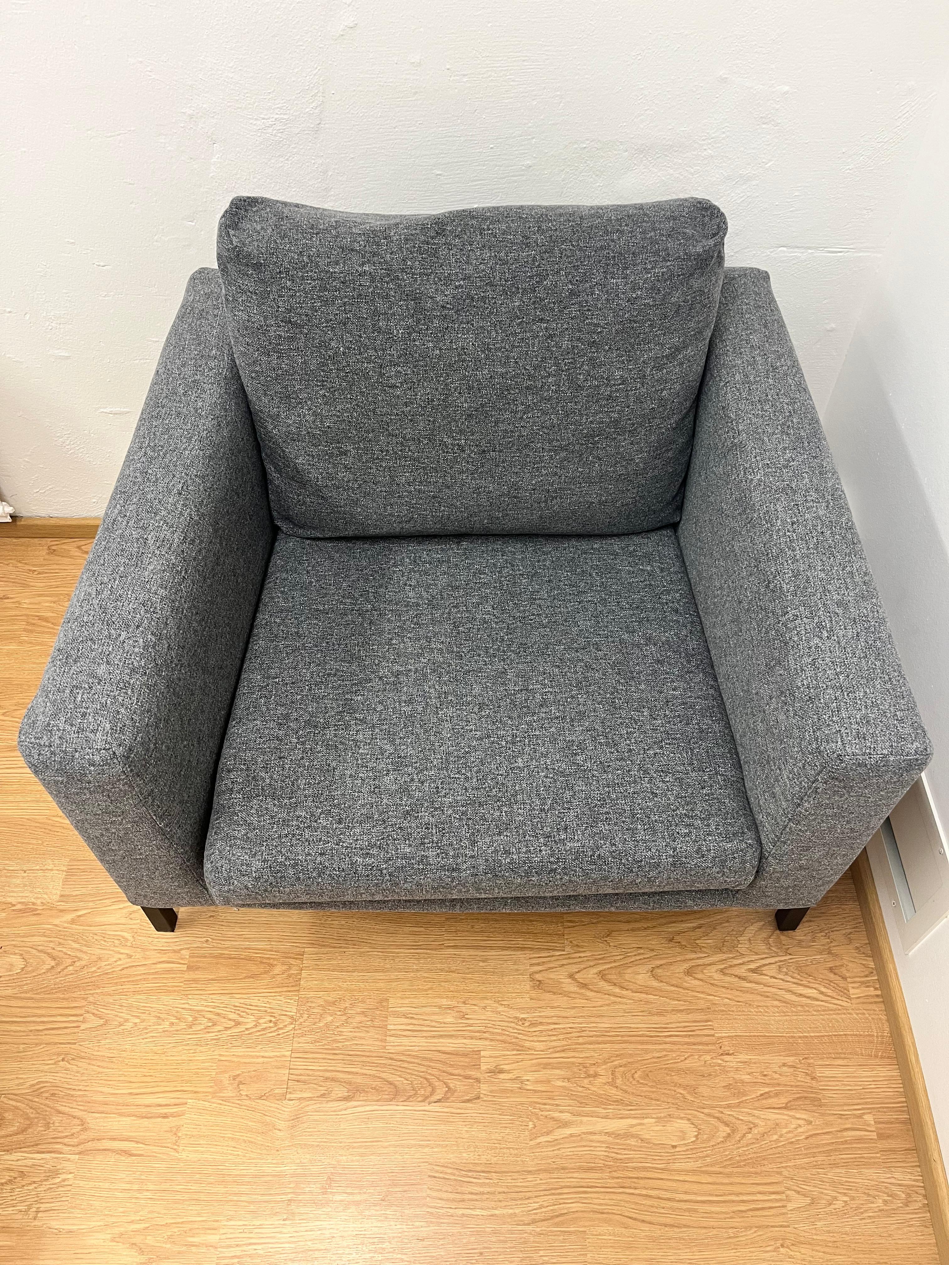 IKEA KOARP Nojatuoli, tummanharmaa