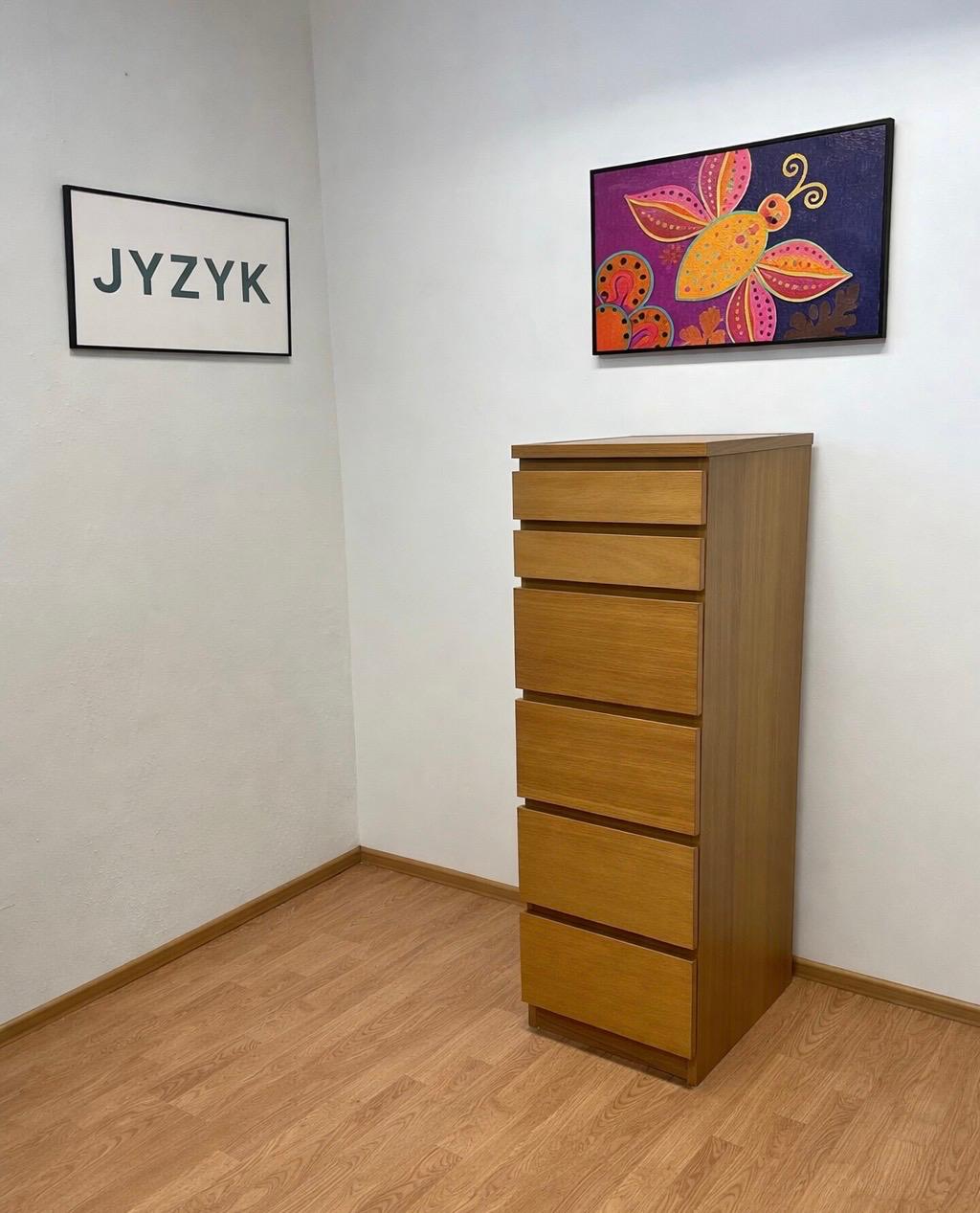 IKEA MALM Lipasto Peilillä