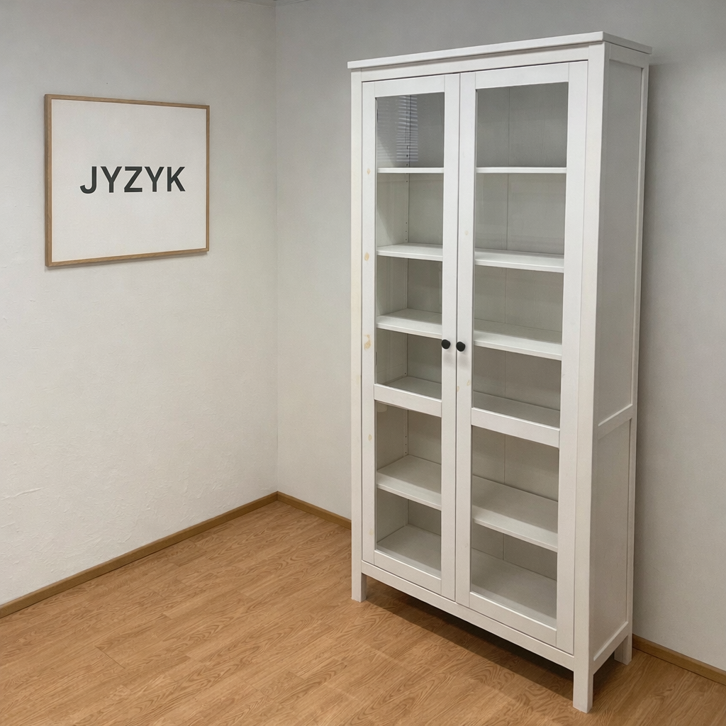 IKEA HEMNES Vitriinikaappi / Astiakaappi