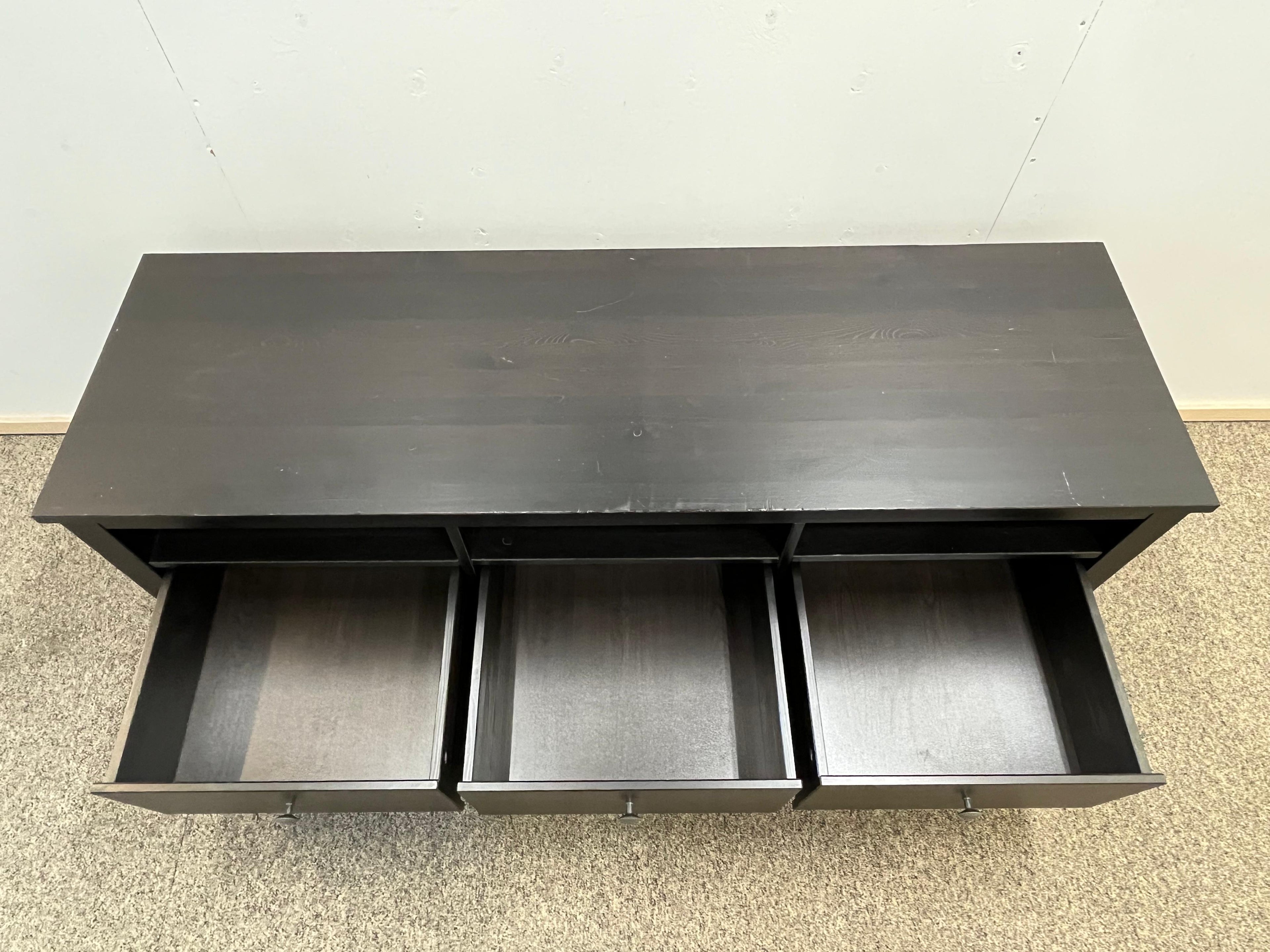 IKEA HEMNES TV-taso, musta