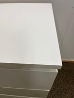 IKEA MALM Lipasto, 3 laatikkoa, valkoinen