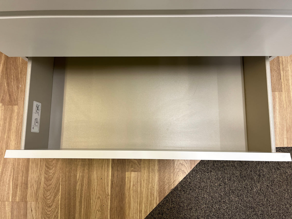 IKEA MALM Lipasto, 3 laatikkoa, valkoinen