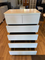 IKEA MALM Lipasto, 6 laatikkoa