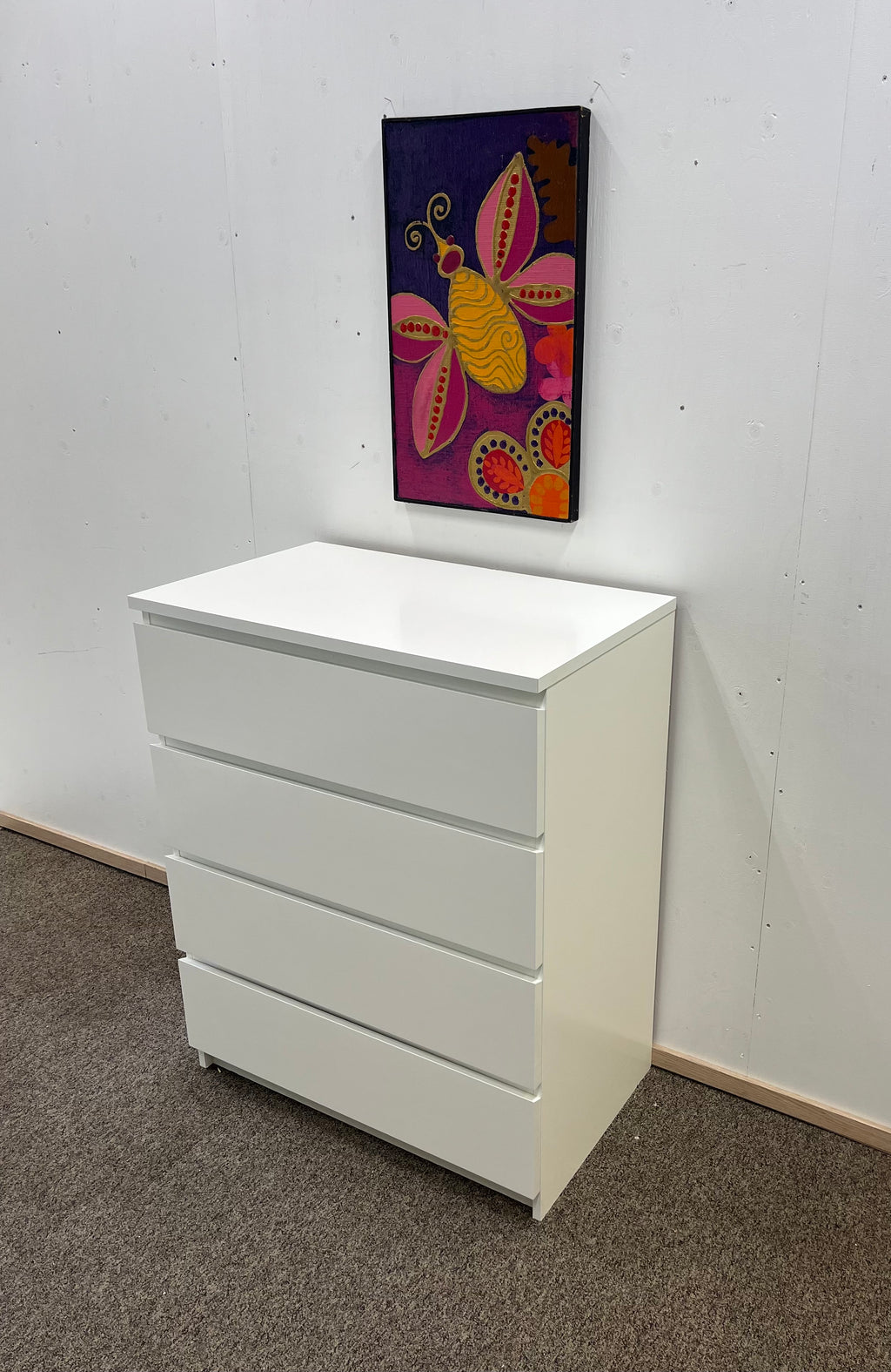 IKEA MALM Lipasto, 4 laatikkoa