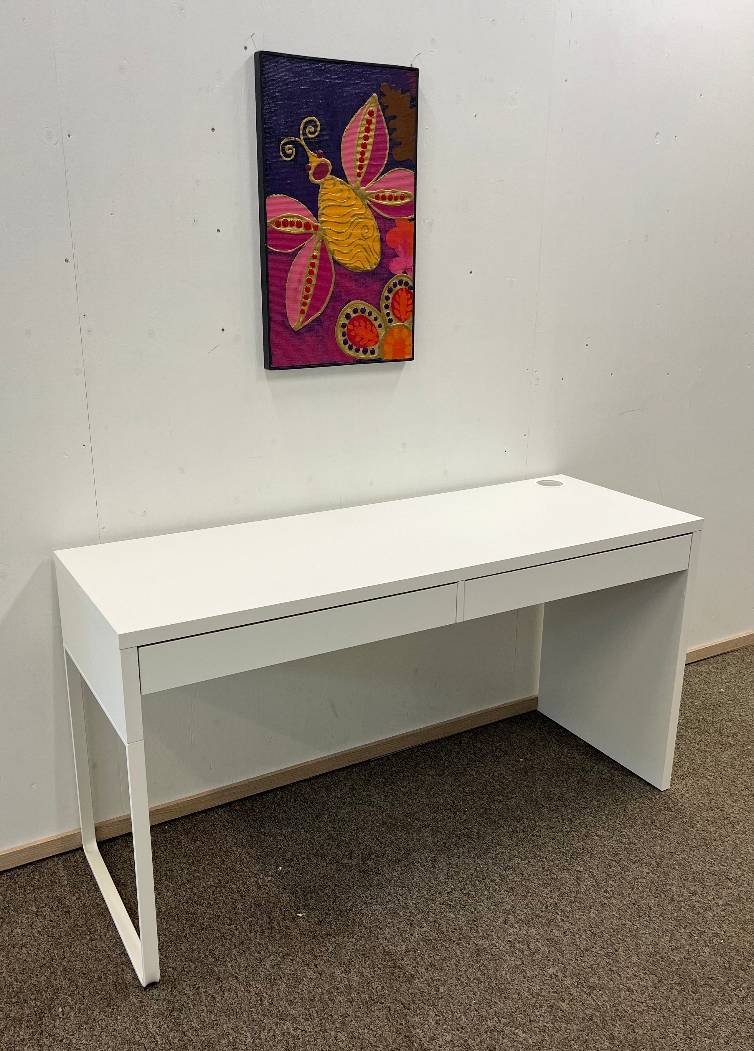 IKEA MICKE Työpöytä, valkoinen