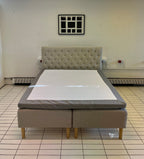 IKEA SKÅRER Parisänky & Patja, JOTEX Sängynpääty, 160x200 cm