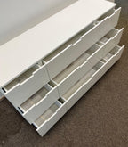 IKEA NORDLI Lipasto 9 laatikkoa, valkoinen