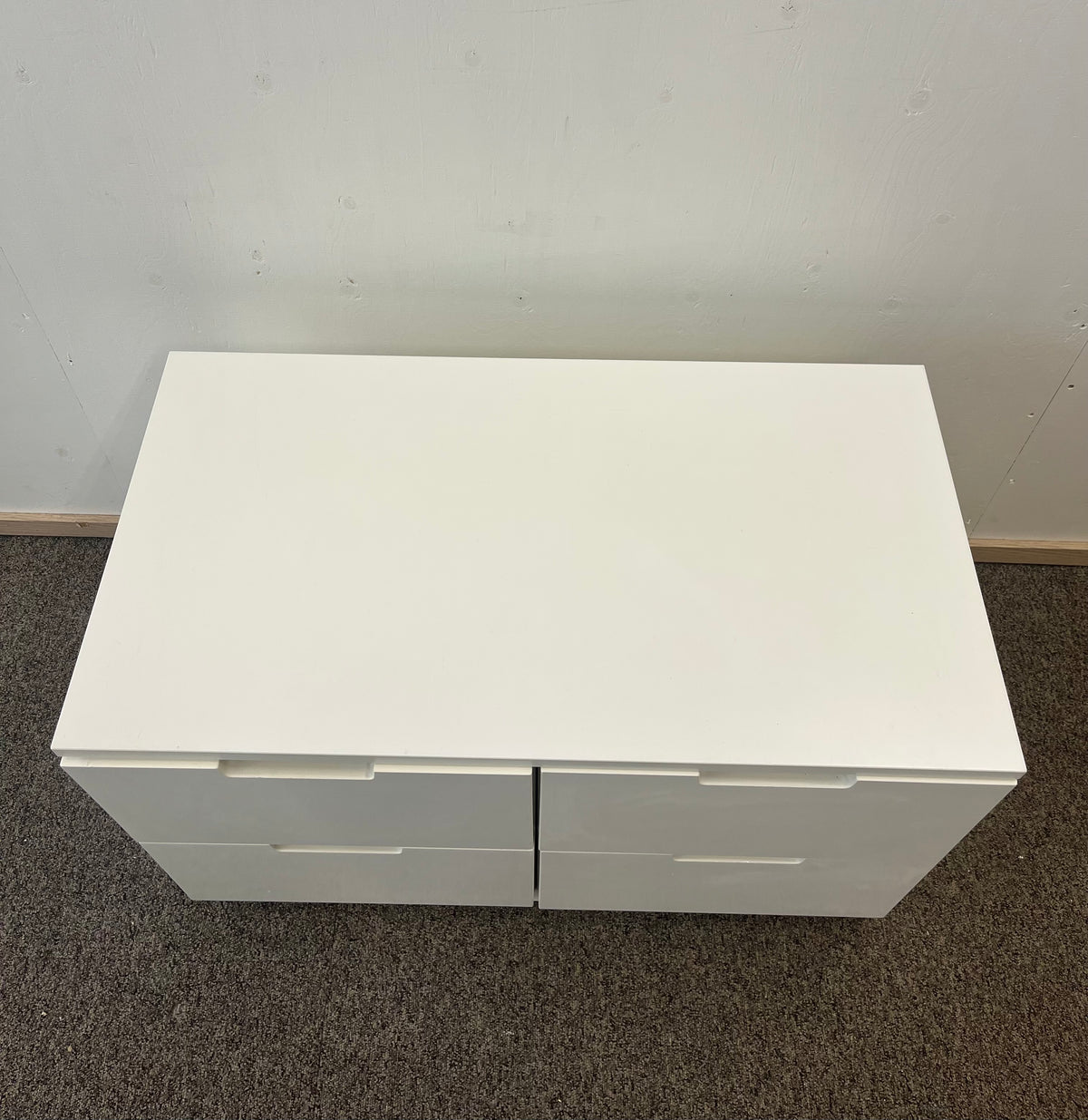 IKEA NORDLI Lipasto, 4 laatikkoa, valkoinen