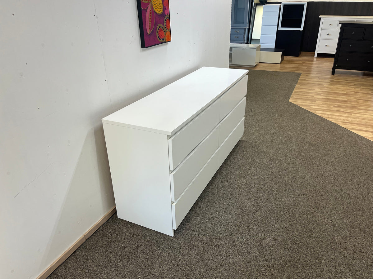 IKEA MALM Lipasto, 6 laatikkoa