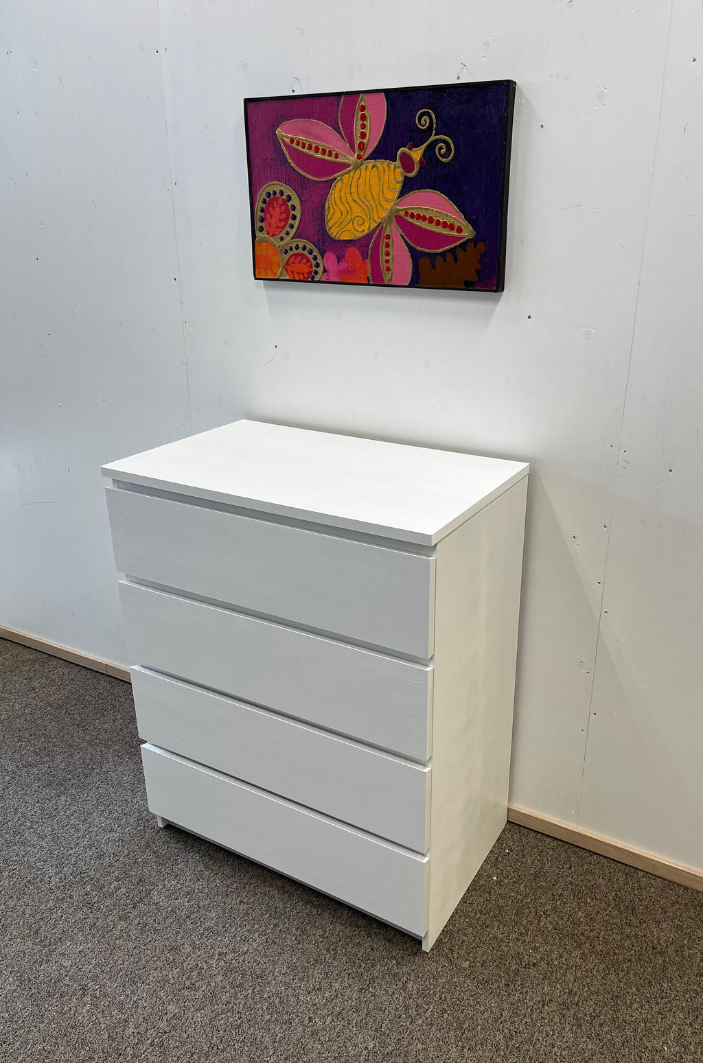 IKEA MALM Lipasto, 4 laatikkoa