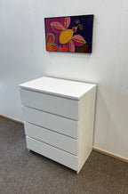 IKEA MALM Lipasto, 4 laatikkoa